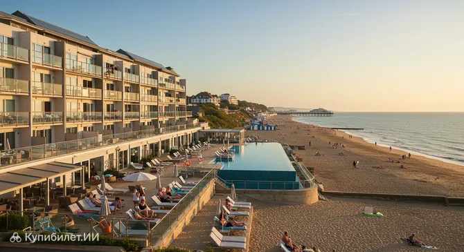 Пляжные домики Борнмута