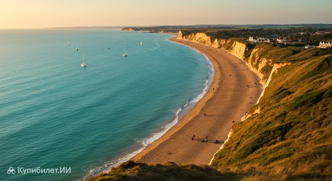 Пляж Хенгистбери-Хед