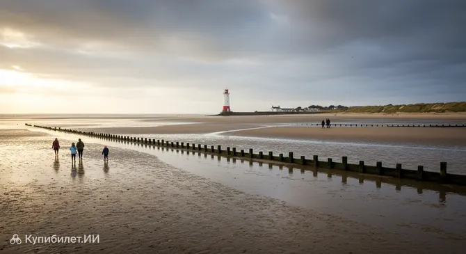Пляж Бернэм-он-Си