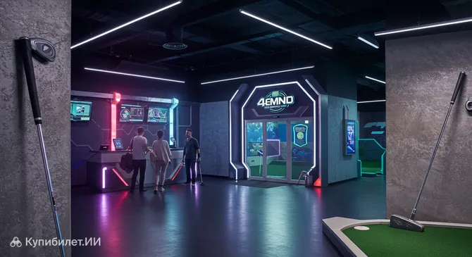 Xplore: детская игровая зона и 4D-гольф