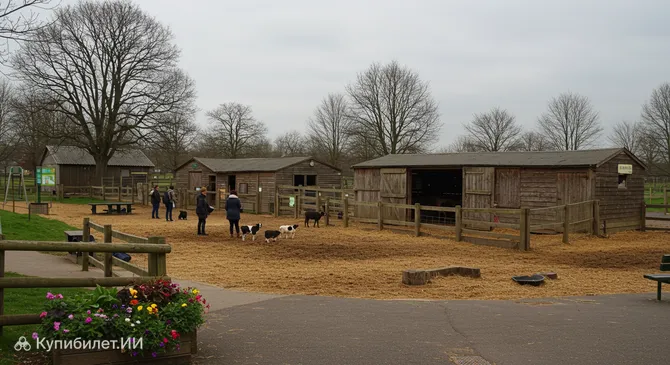 Ферма в парке Маркитон