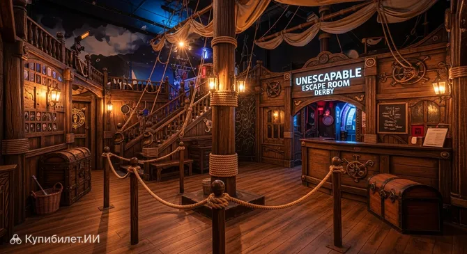 Квест-комнаты Unescapable в Дерби