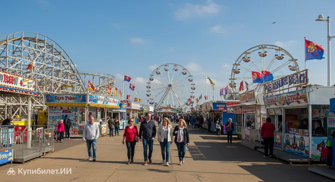 Пляж развлечений Грейт-Ярмут