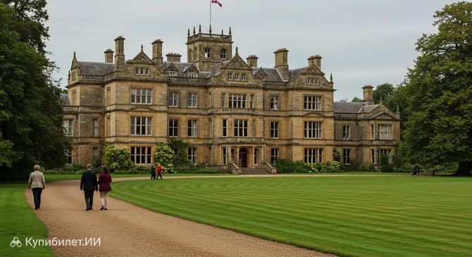 Бродсворт Холл и сады