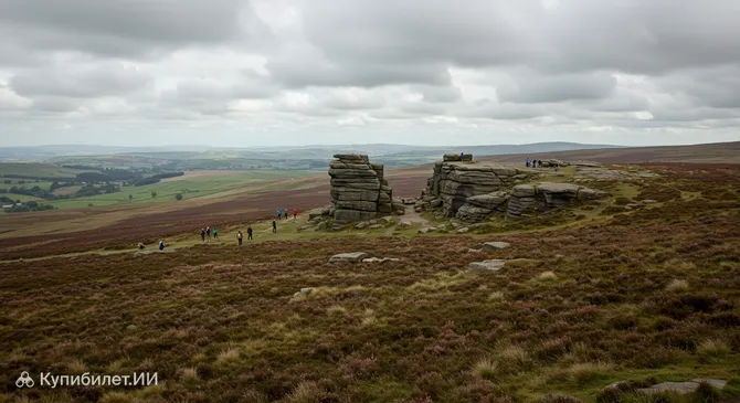 Скалы Коровы и Теленка на Икли-Мур