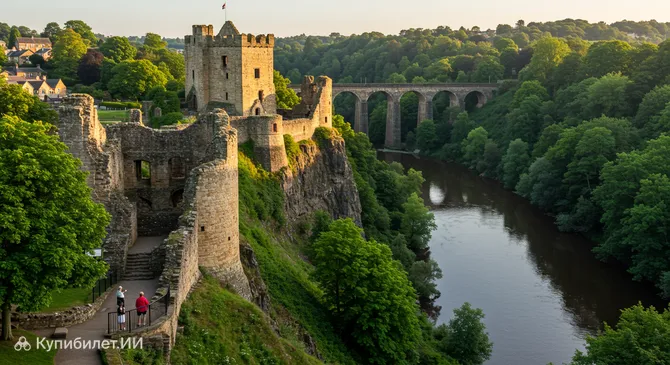 Замок Кнерсборо и музей суда