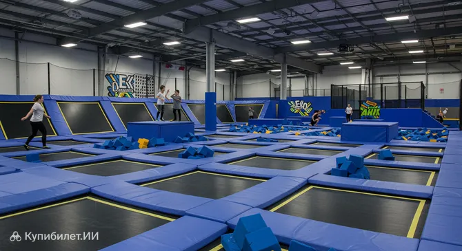 Батутный парк Брадфорда