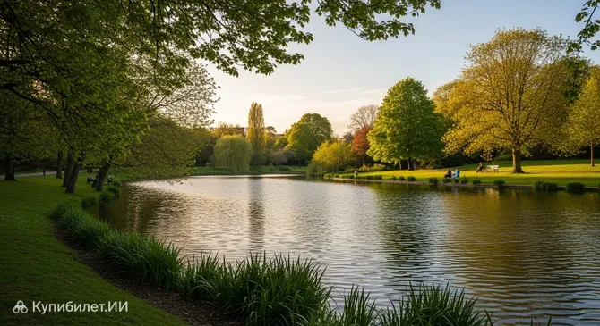 Озеро Сефтон-парк