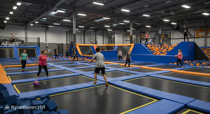 Батутный парк Jump In Элстри
