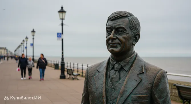 Статуя Эрика Моркама