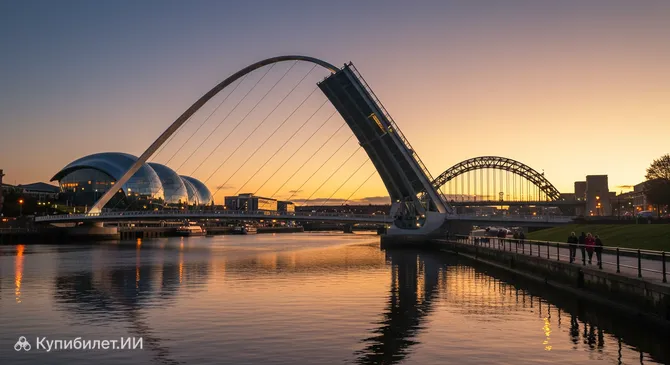 Миллениумский мост Гейтсхеда