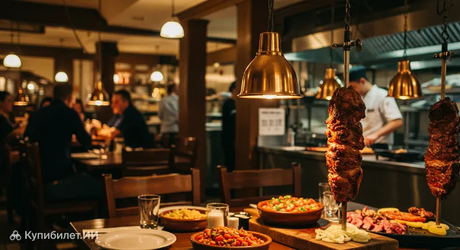 Бразильский стейк-хаус