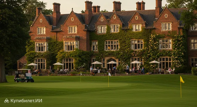 Гольф в Данстон Холле