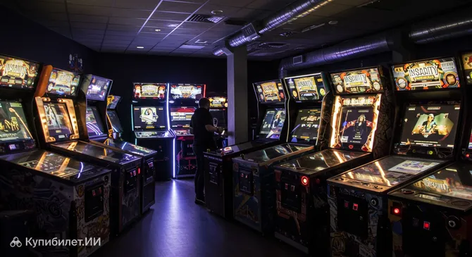 Игровой аркадный зал Insanity в Пуле