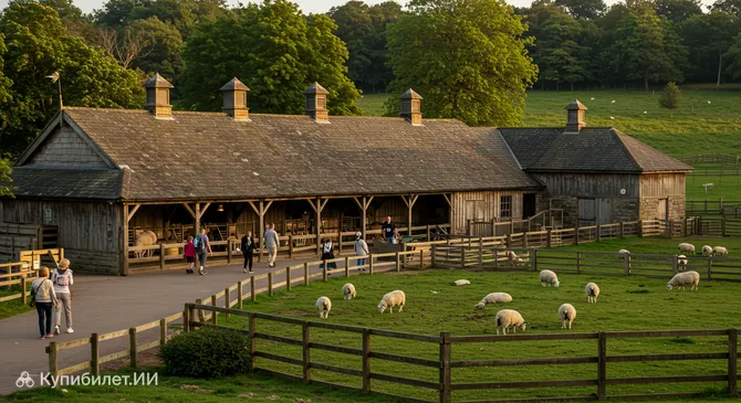 Ферма животных в парке Грейвс