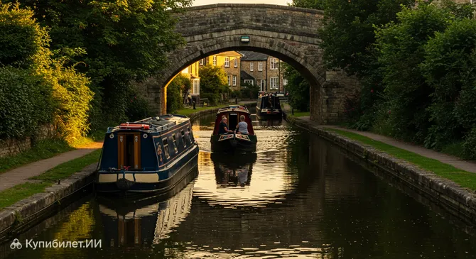Прогулки на лодках в Скиптоне