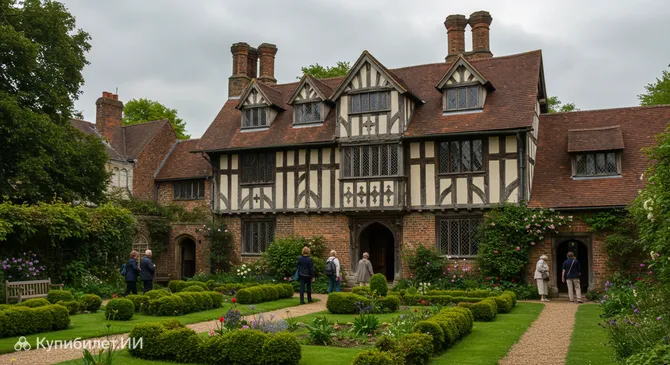 Тюдорский дом и сад
