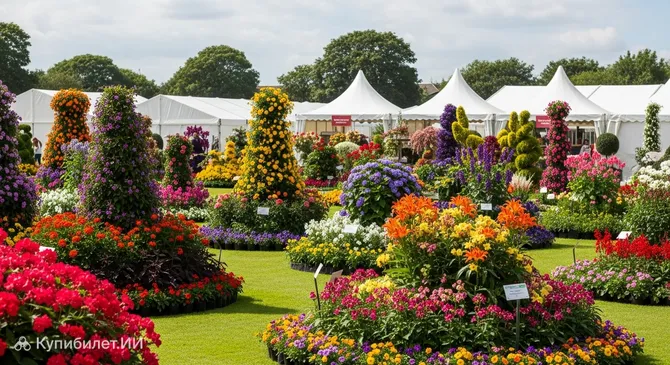 Цветочная выставка в Саутпорте