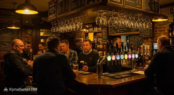 Бар крафтового пива в Стерлинге