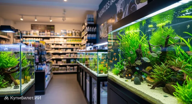 Аквариум Aquatics Supplies & Services