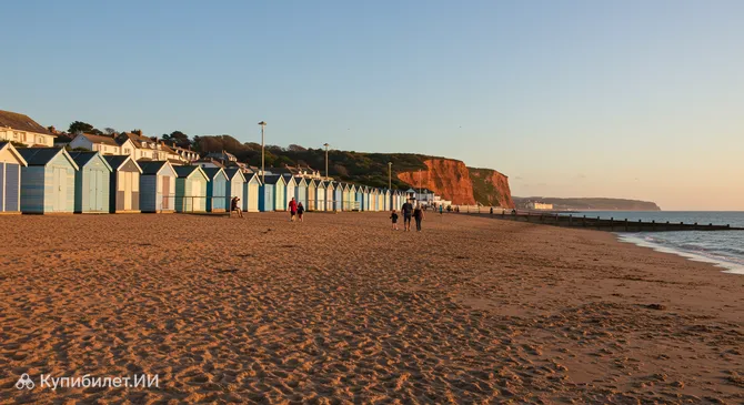 Пляж Бэк-Бич в Тинмуте