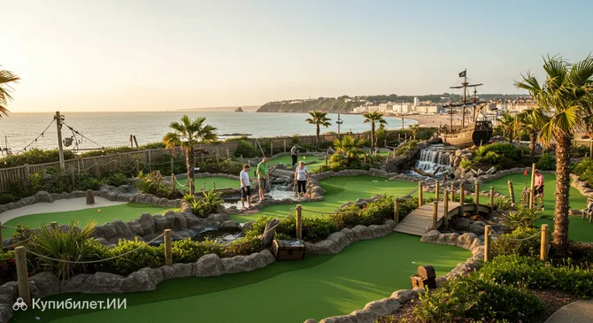 Пиратский залив — мини-гольф