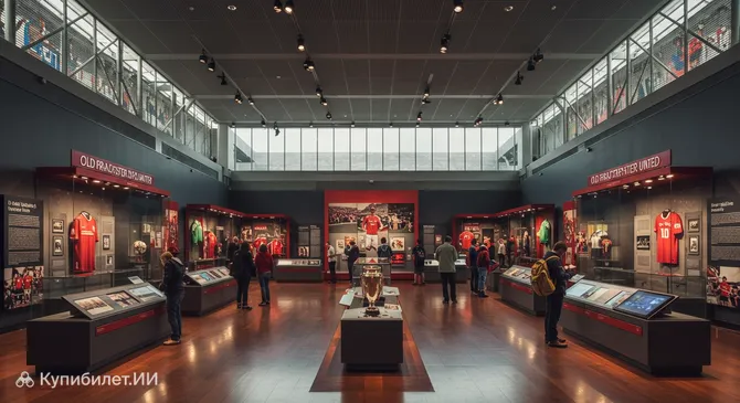 Музей и экскурсия по стадиону Олд Траффорд
