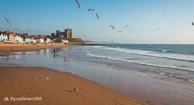 Пляж Уитби