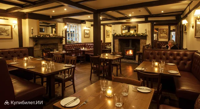 Ресторан при отеле в Уитни