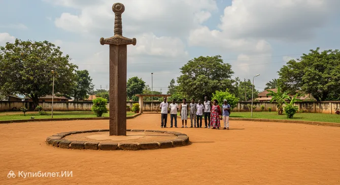 Место меча Комфо Анокье