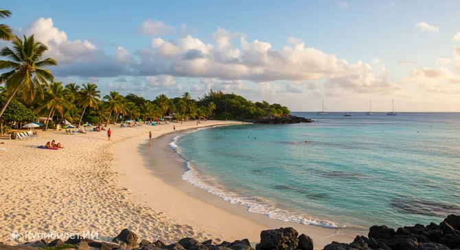 Пляж Помпьер