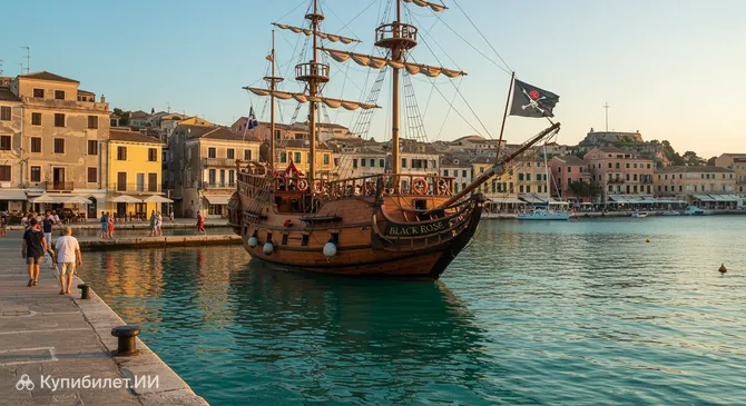 Пиратский корабль Блэк Роуз