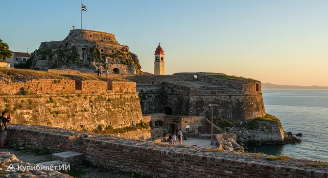 Старая крепость Корфу
