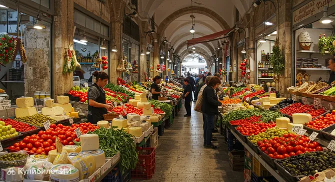 Центральный рынок Ираклиона