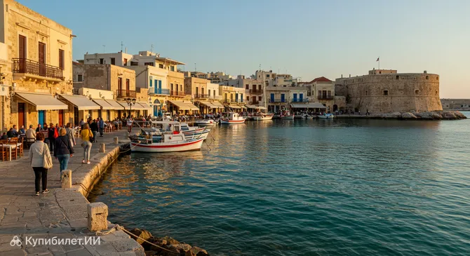 Венецианская гавань Ираклиона