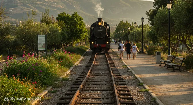 Городской железнодорожный парк Каламаты