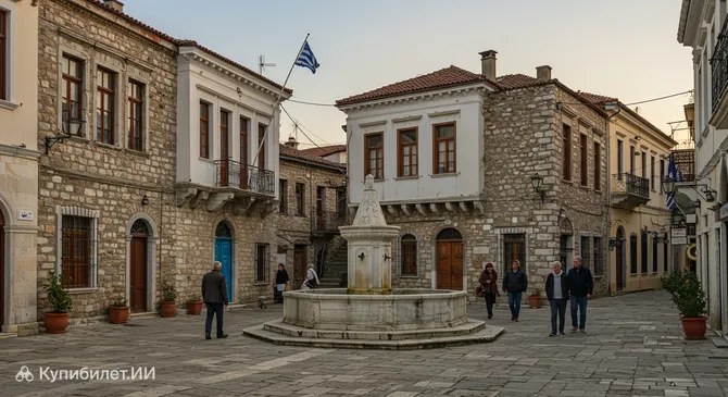 Площадь Никис в Козани