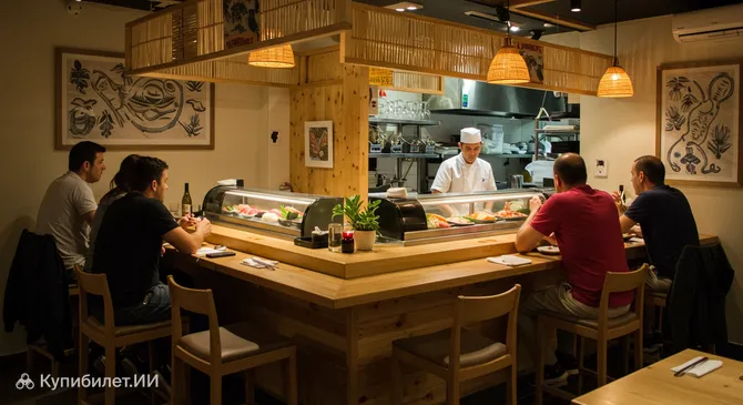 Nakaya Суши-бар и Лапша