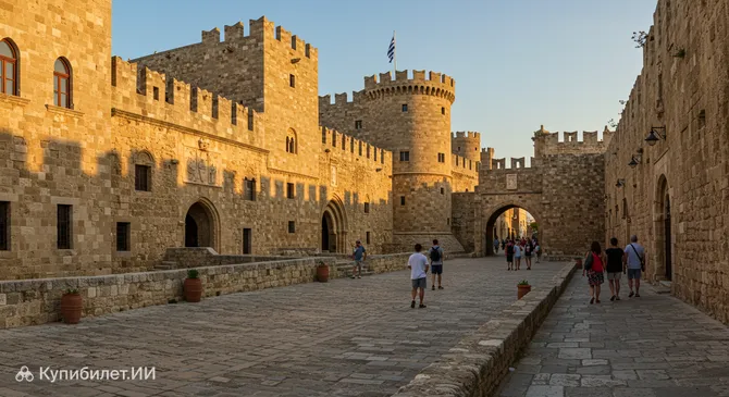 Средневековый город Родос