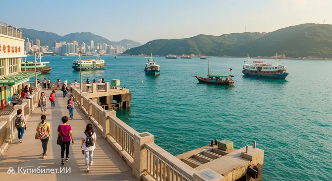 Променад у паромного причала Чжэнчжоу