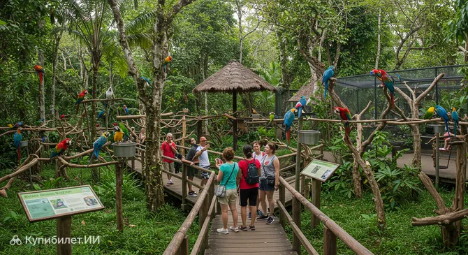 Парк птиц Макао Маунтин