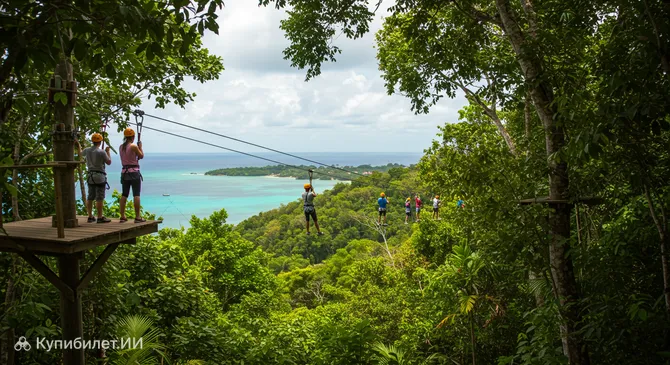 Джангл Топ Зиплайн