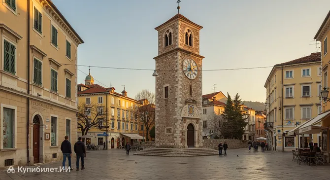 Городская часовая башня