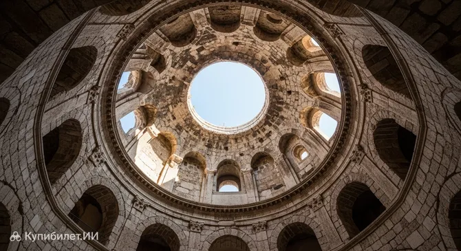 Вестибюль дворца Диоклетиана