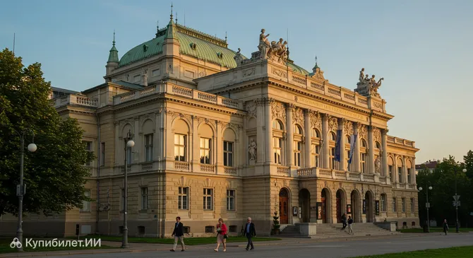Хорватский национальный театр в Загребе