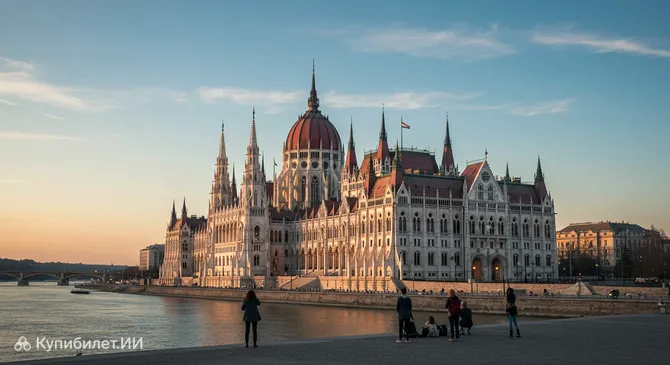 Здание венгерского парламента
