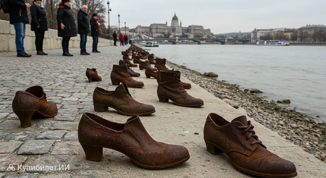 Туфли на набережной Дуная