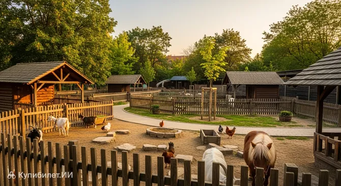Пригородный фермерский двор