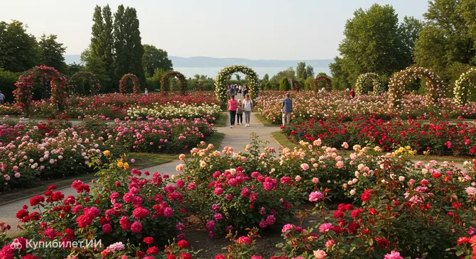 Сад роз Шиофока