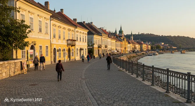 Дунайская набережная Сентендре